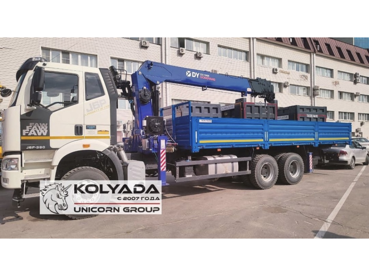 Отличный 8-тонник от Dongyang на шасси FAW CA 3250 у нас в каталоге