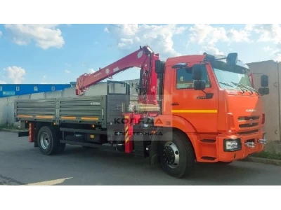 КАМАЗ 43253 с КМУ RM 514 (SEJONG TECH CO. LTD.) – там, где важна манёвренность и компактность!