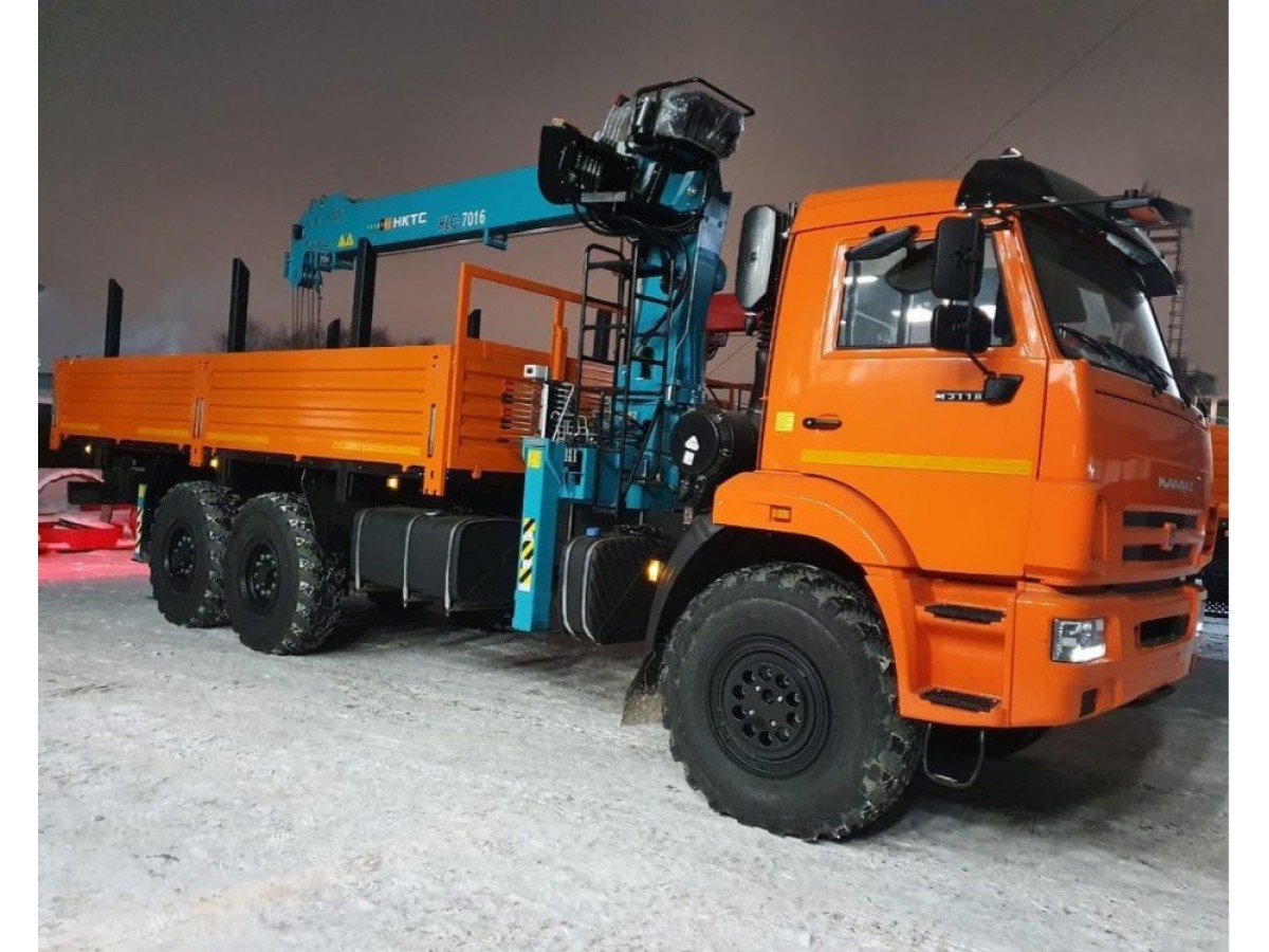 Собран и отправлен КАМАЗ-43118 с КМУ HKTC 7016