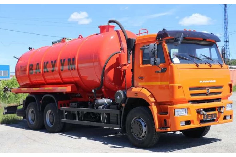 Автоцистерна вакуумная МВ-20 на базе КАМАЗ-6520