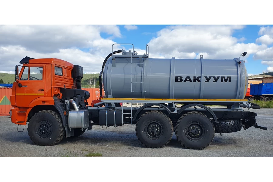 Автоцистерна вакуумная МВ-10 на базе КАМАЗ-43118