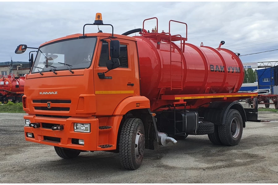 Автоцистерна вакуумная МВ-10 на базе КАМАЗ-53605