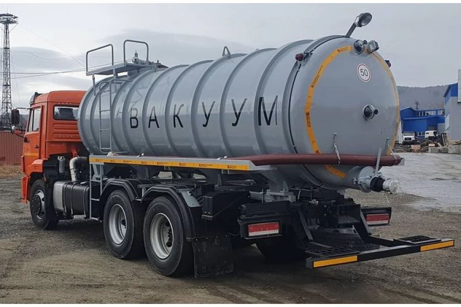 Автоцистерна вакуумная МВ-12 на базе КАМАЗ-65115