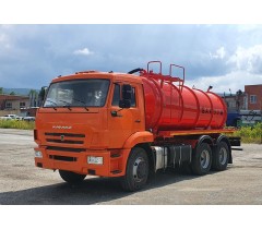 Автоцистерна вакуумная МВС-10 ИЛОСОС на базе КАМАЗ-65115