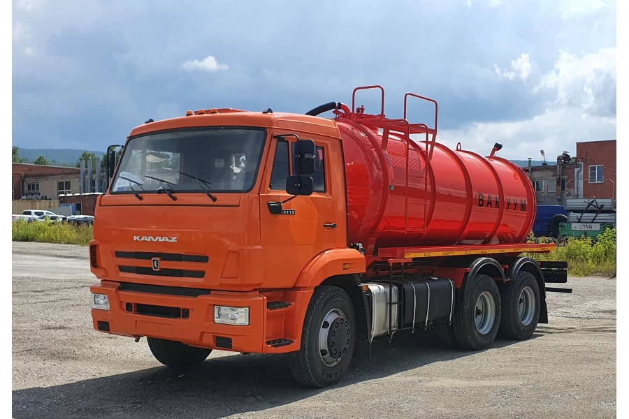 Автоцистерна вакуумная МВС-10 ИЛОСОС на базе КАМАЗ-65115