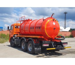 Автоцистерна вакуумная МВ-10 на базе КАМАЗ-65115
