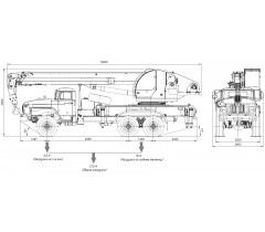 Автокран «Камышин» КС-55713-3К-21 на базе УРАЛ-4320 НЕКСТ