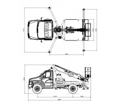 Автовышка DASAN DS220 на базе ГАЗОН НЕКСТ