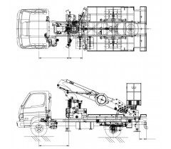 Автовышка DASAN DS220 на базе HYUNDAI HD78