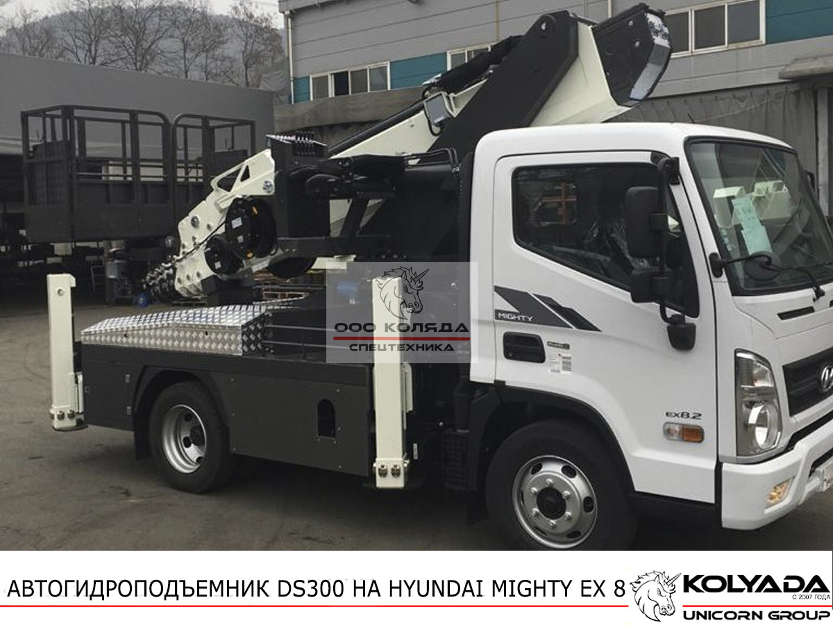 Автовышка DASAN DS300 на базе HYUNDAI Mighty EX8