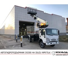 Автовышка DASAN DS300 на базе ISUZU NPR75LK Автовышка DASAN DS300 на базе ISUZU NPR75LK