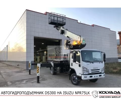 Автовышка DASAN DS300 на базе ISUZU NPR75LK