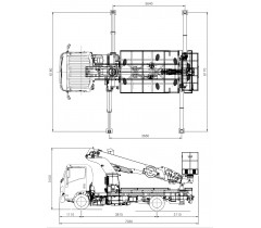 Автовышка DASAN DS300 на базе ISUZU NPR75LK