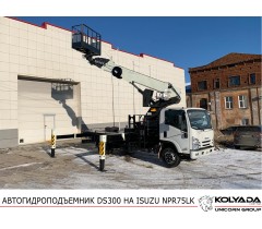 Автовышка DASAN DS300 на базе ISUZU NPR75LK