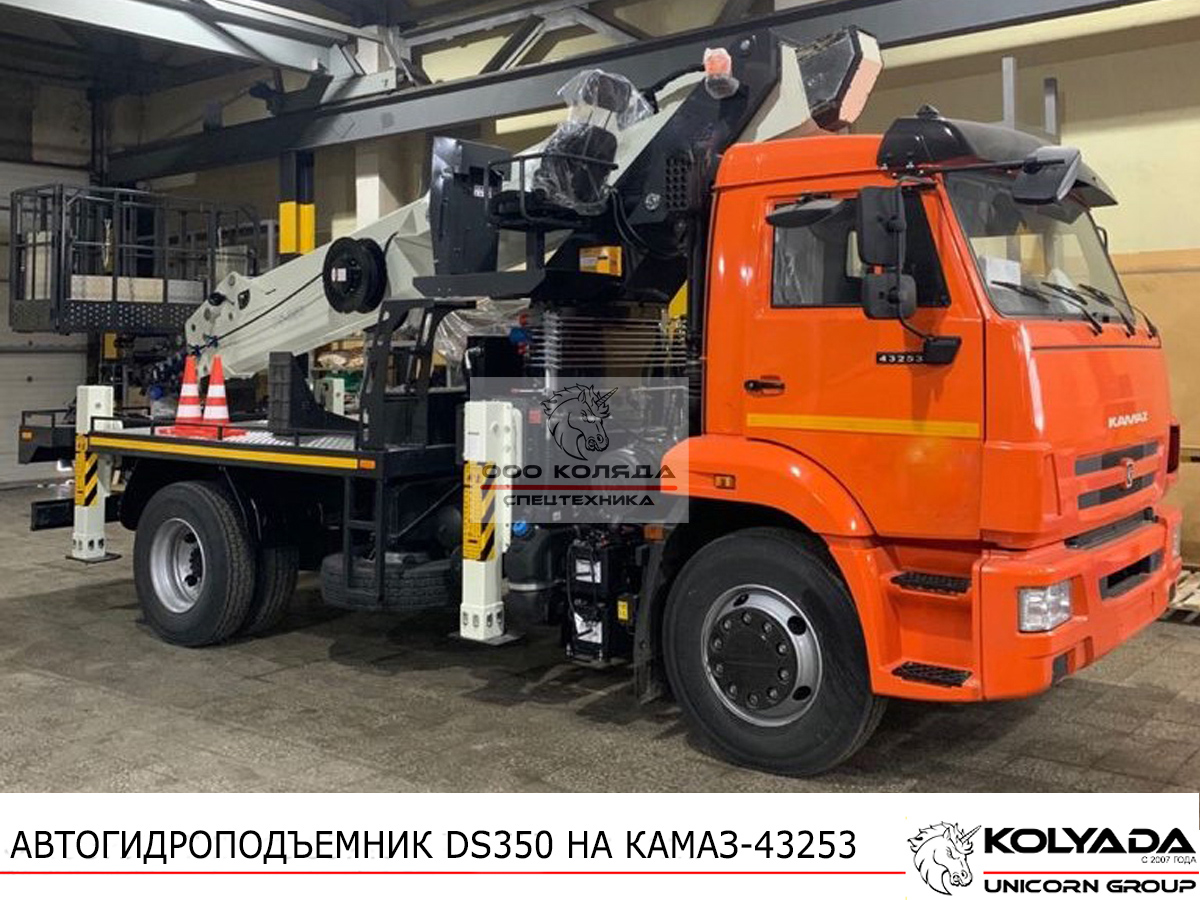 Автовышка DASAN DS350 на базе КАМАЗ-43253