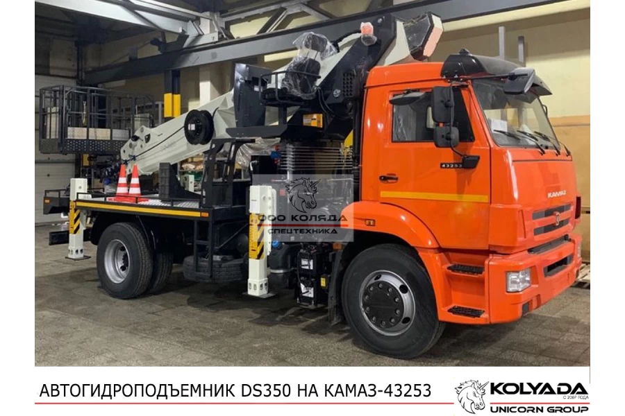Автовышка DASAN DS350 на базе КАМАЗ-43253