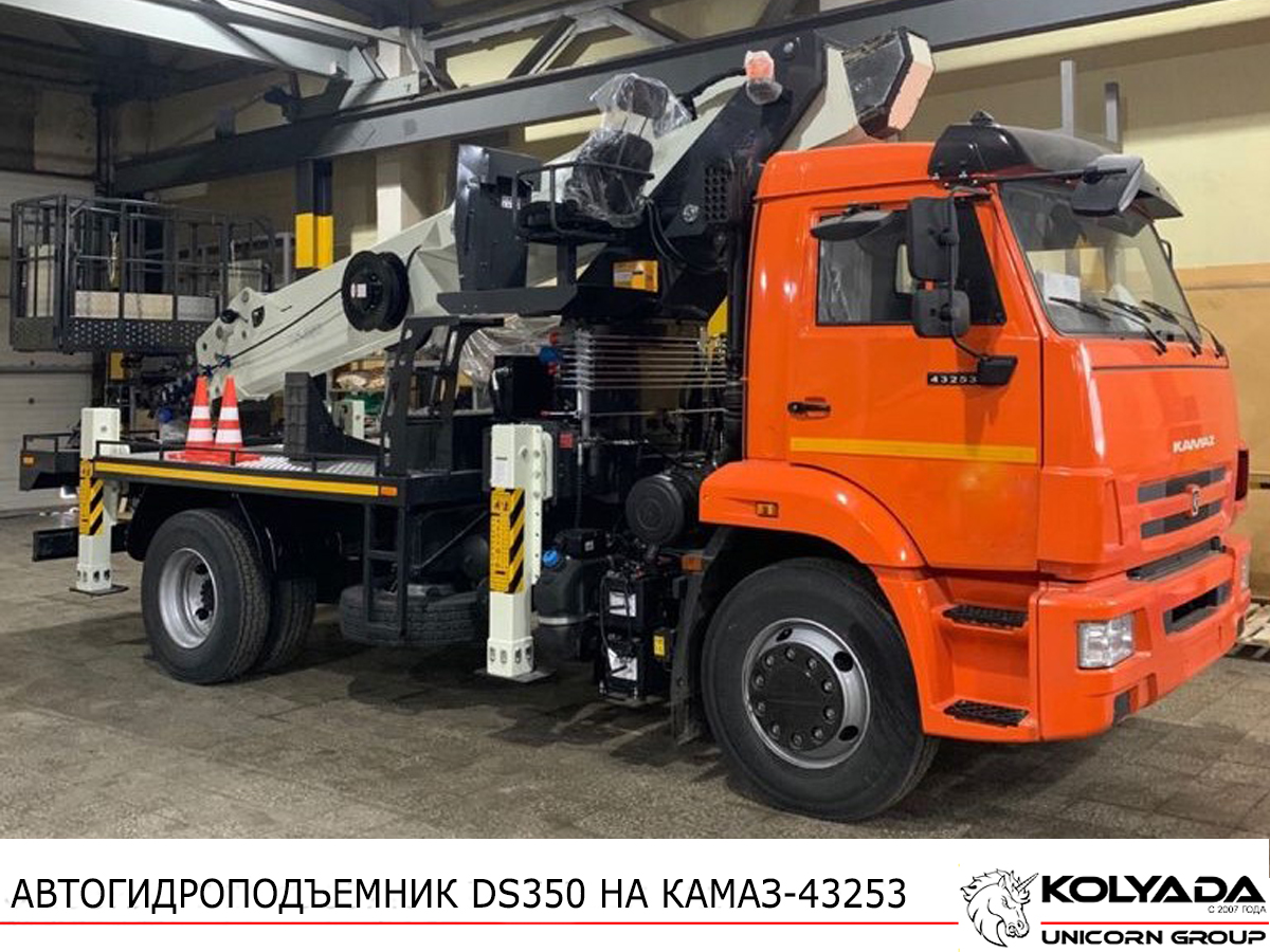 Автовышка DASAN DS350 на базе КАМАЗ-43253