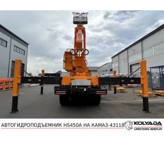 Автовышка HANSIN (Феникс) HS450A на базе КАМАЗ-43118