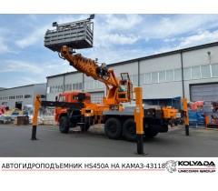 Автовышка HANSIN (Феникс) HS450A на базе КАМАЗ-43118