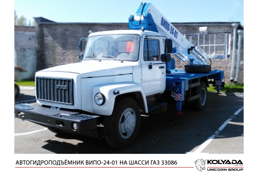 Автогидроподъемник ВИПО-24-01 на базе ГАЗ-33086