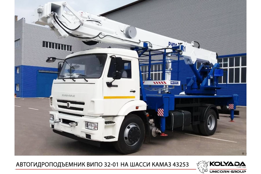Автогидроподъемник ВИПО-32-01 на базе КАМАЗ-43253