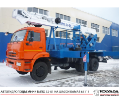 Автогидроподъемник ВИПО-32-01 на базе КАМАЗ-65115