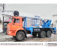 Автогидроподъемник ВИПО-36-01 на базе КАМАЗ-43118