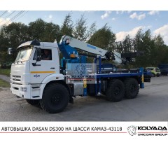 Автовышка DASAN DS300 на базе КАМАЗ-43118 Автовышка DASAN DS300 на базе КАМАЗ-43118