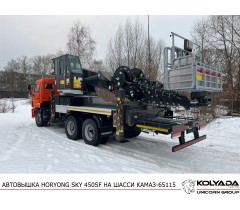 Автовышка HORYONG SKY 450SF на базе КАМАЗ-65115