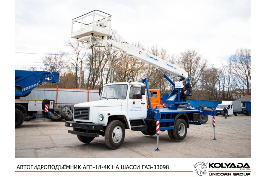 Автогидроподъемник АГП-18-4К на базе ГАЗ-3309