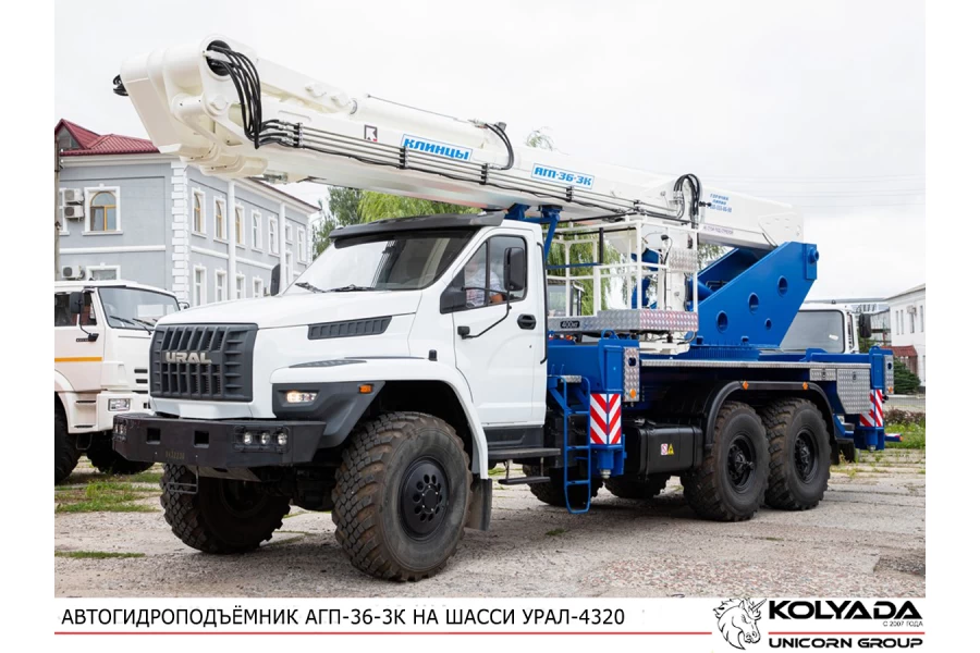 Автогидроподъемник АГП-36-3К на базе УРАЛ-4320