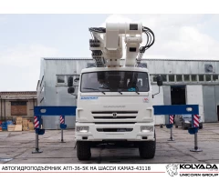 Автогидроподъемник АГП-36-5К на базе КАМАЗ-43118