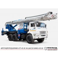 Автогидроподъемник АГП-45-5К на базе КАМАЗ-43118