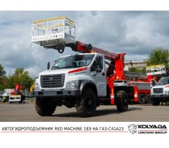 Автовышка RED MACHINE 18Э на базе ГАЗОН NEXT (ГАЗ-C41A23)