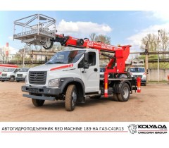 Автовышка RED MACHINE 18Э на базе ГАЗОН NEXT (ГАЗ-C41R13)