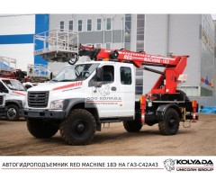 Автовышка RED MACHINE 18Э на базе ГАЗОН NEXT (ГАЗ-C42A43)