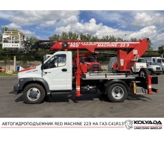 Автовышка RED MACHINE 22Э на базе ГАЗОН NEXT (ГАЗ-C41R13)