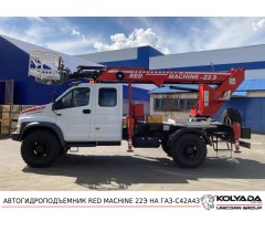 Автовышка RED MACHINE 22Э на базе ГАЗОН NEXT (ГАЗ-C42A43)