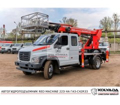 Автовышка RED MACHINE 22Э на базе ГАЗОН NEXT (ГАЗ-C42R33)