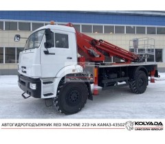 Автовышка RED MACHINE 22Э на базе КАМАЗ-43502