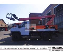 Автогидроподъемник ВЕЛМАШ ВА180Т на базе ГАЗ Садко NEXT