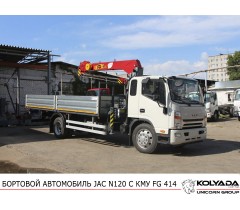 Кран-манипулятор FG 414 на базе JAC N120