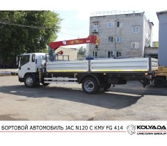 Кран-манипулятор FG 414 на базе JAC N120