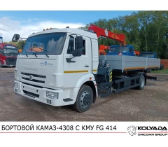 Кран-манипулятор FG 414 на базе КАМАЗ-4308 Кран-манипулятор FG 414 на базе КАМАЗ-4308