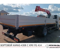 Кран-манипулятор FG 414 на базе КАМАЗ-4308