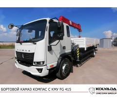 Кран-манипулятор FG 415 на базе КАМАЗ КОМПАС