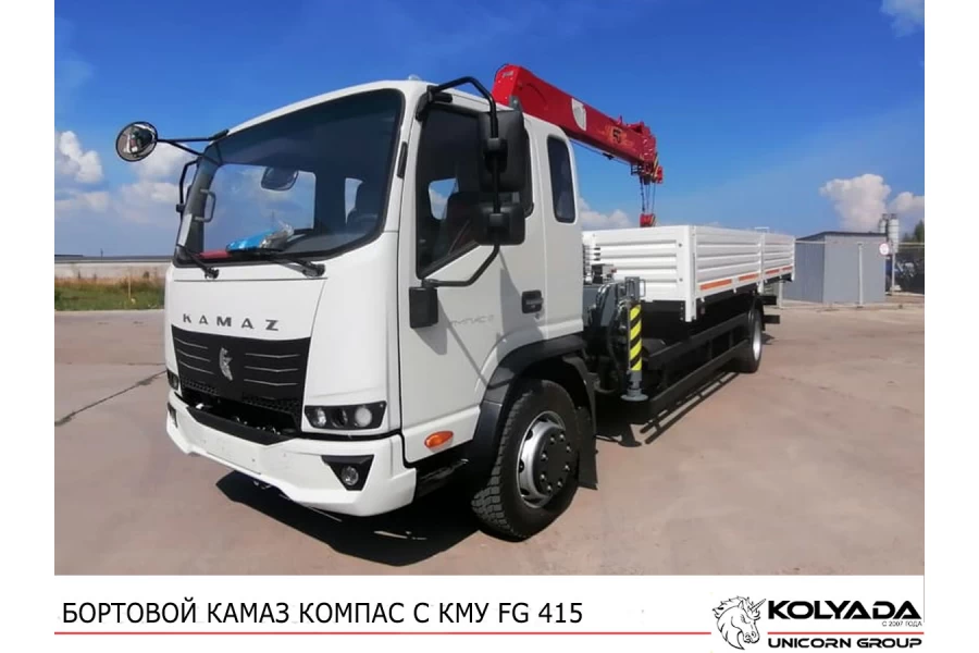 Кран-манипулятор FG 415 на базе КАМАЗ КОМПАС