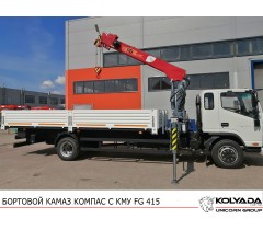 Кран-манипулятор FG 415 на базе КАМАЗ КОМПАС