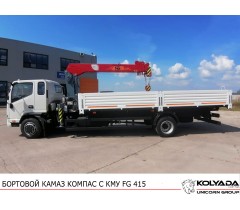 Кран-манипулятор FG 415 на базе КАМАЗ КОМПАС