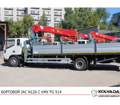 Кран-манипулятор FG 514 на базе JAC N120